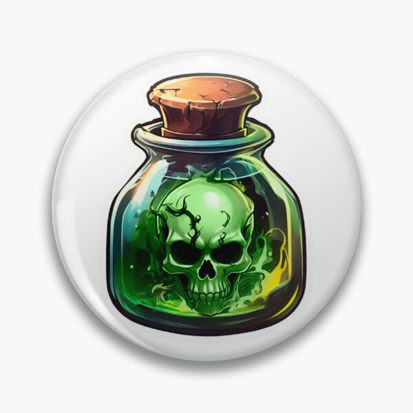 Item preview, Cute Poison Potion designed and sold by Bielzisimo.