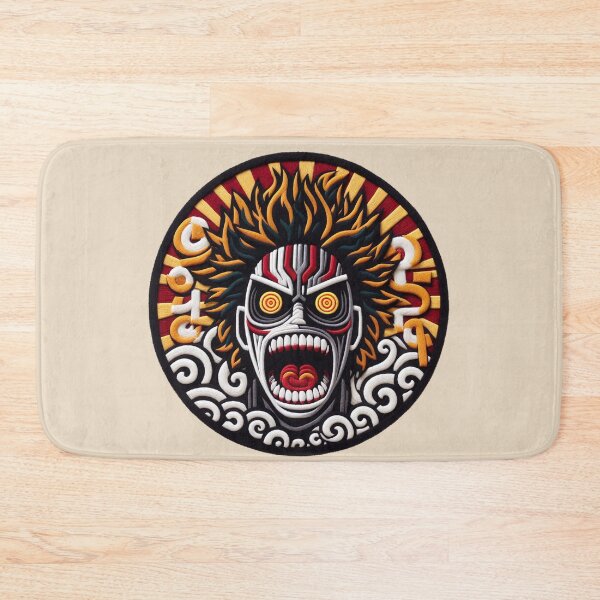 Item preview, Defiant Manga Villain | Embroidered felt Digital Illustration designed and sold by GALUMARKET.
