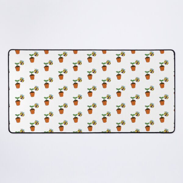 Item preview, Kawaii Bee and Potted Plant designed and sold by kawaiilife.