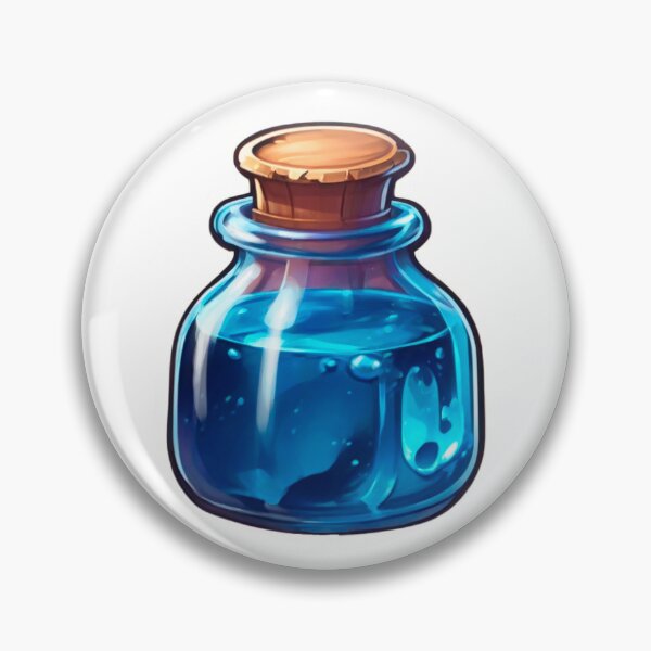 Item preview, Cute Blue Potion designed and sold by Bielzisimo.