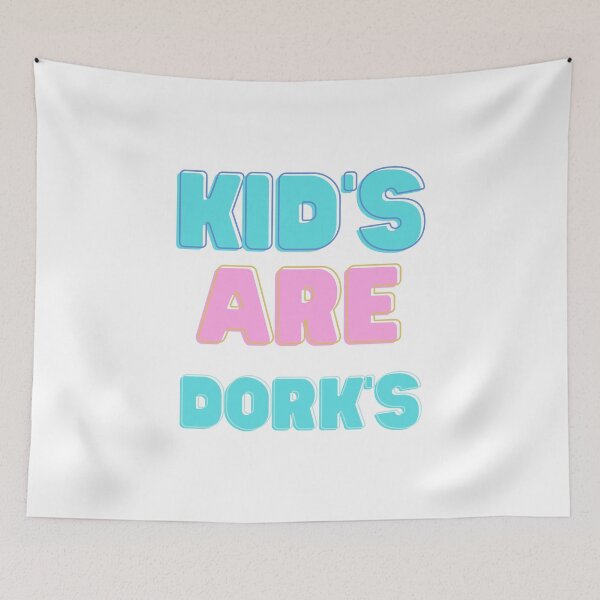 Item preview, Adorable Nerdy Chic: Cozy Kids' R Dork's Sweatshirt – Perfect Geeky Style for You's!" designed and sold by Planetshirts11.