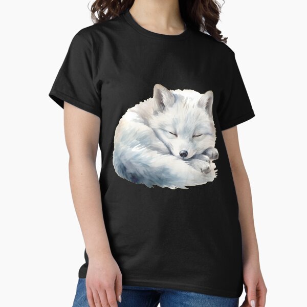 Tail Tales Of Mischief. fox portrait Classic T-Shirt