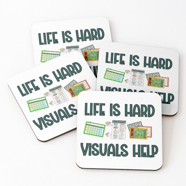 Item preview, Life is Hard… Visuals Help  designed and sold by autumnallen15.