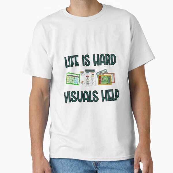 Item preview, Life is Hard… Visuals Help  designed and sold by autumnallen15.