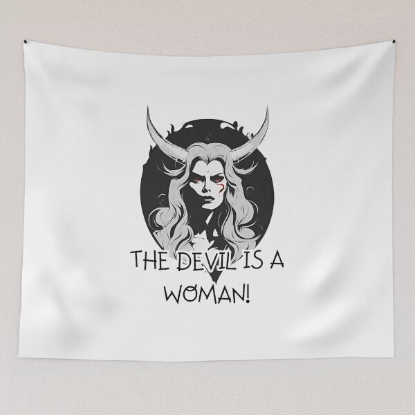 Item preview, THE DEVIL IS A WOMAN! Bad woman designed and sold by GroonSpace.