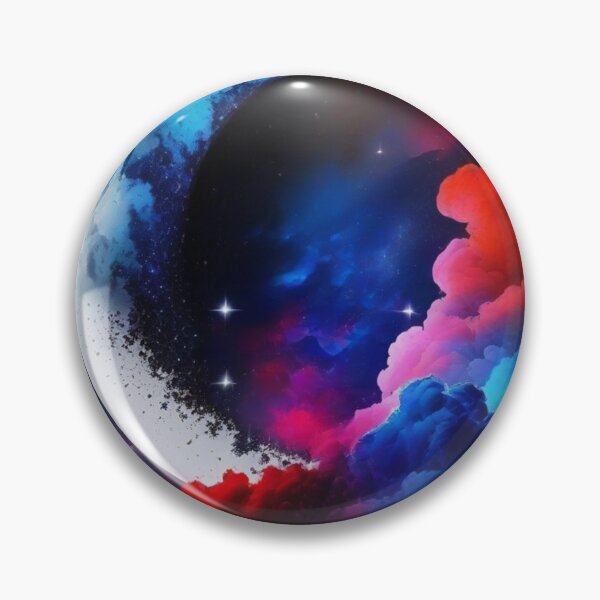 Item preview, Night sky with crescent moon designed and sold by KilianSzmid.