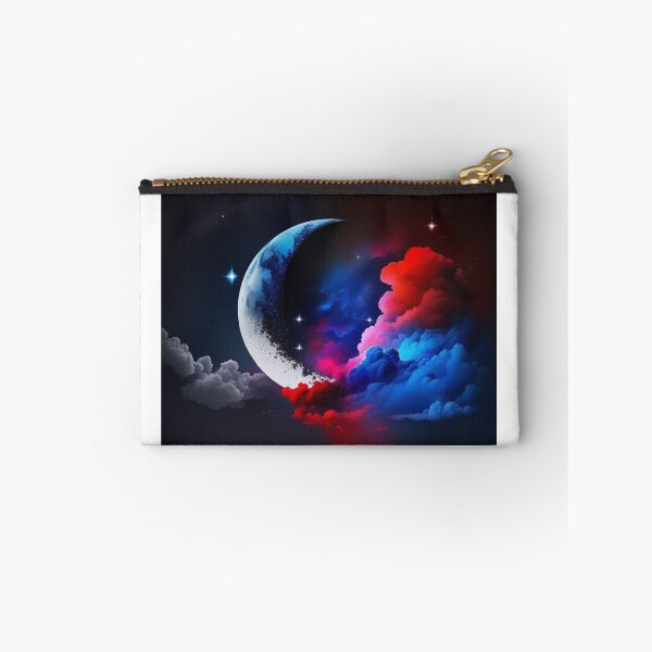 Item preview, Night sky with crescent moon designed and sold by KilianSzmid.