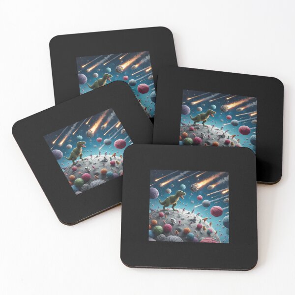 Item preview, Asteroids destroying yarnville designed and sold by EBeestinger.