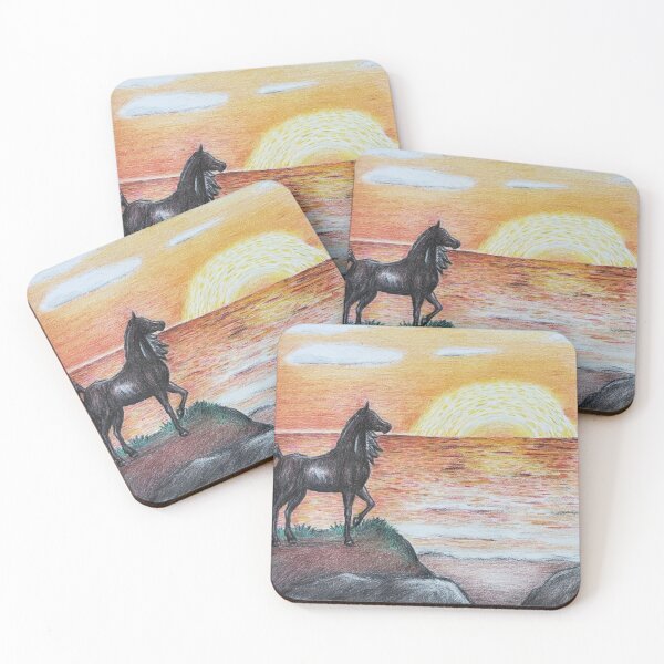 Item preview, Sunset Horse designed and sold by Liana Melissa Allen.