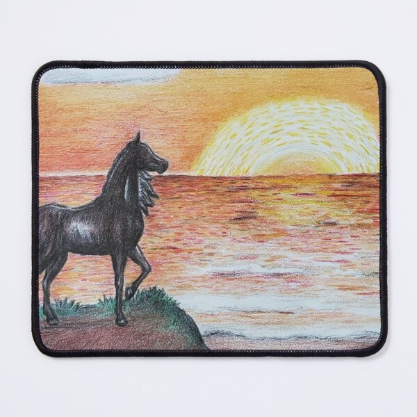 Item preview, Sunset Horse designed and sold by Liana Melissa Allen.
