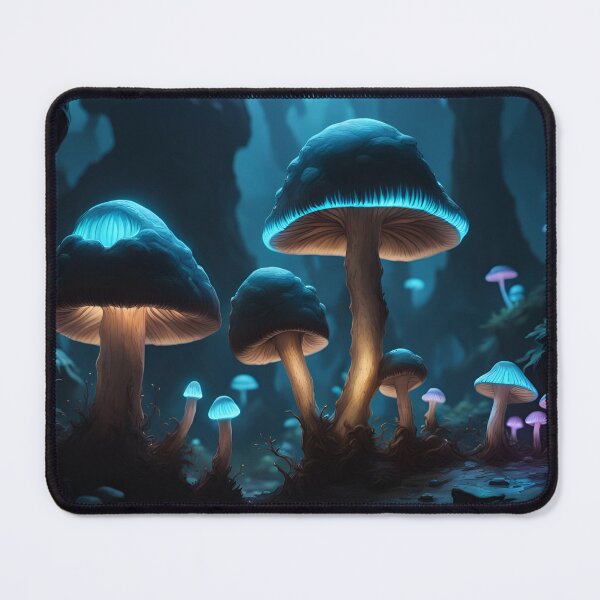 Item preview, Glowing Mushrooms designed and sold by DarkRaven420.