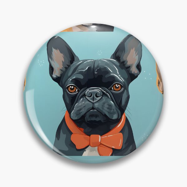 Item preview, Dogs 2 French Bulldog Frenchie 15 designed and sold by DigitalPatternx.