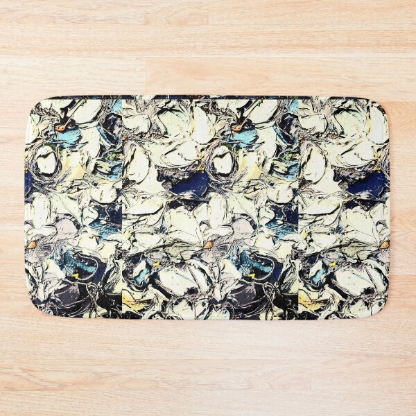Item preview, Part of  oil painting "Blue flowers" by Marina Daniluka, edited pattern designed and sold by MariDaniArt.