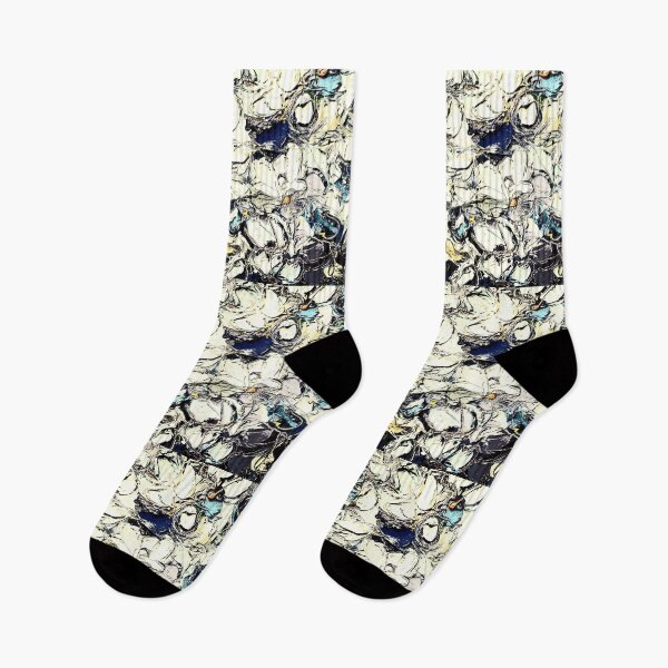 Item preview, Part of  oil painting "Blue flowers" by Marina Daniluka, edited pattern designed and sold by MariDaniArt.