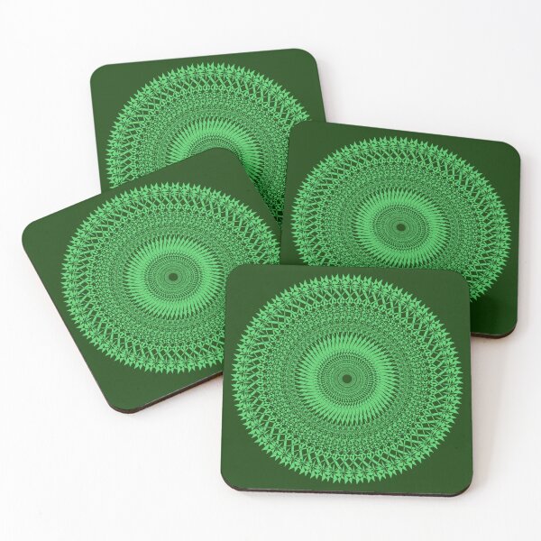 Item preview, Green Mandala Pattern  designed and sold by Rajasekar.