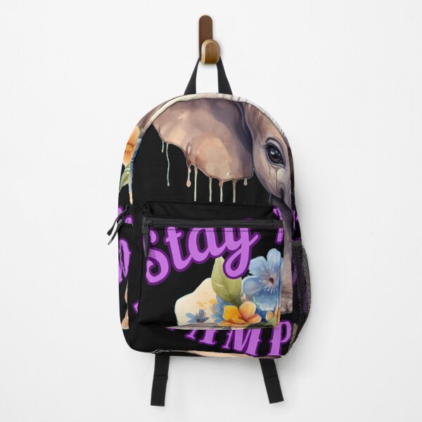 Item preview, Stay Humble, Stampede On. elephant face designed and sold by ElephantVibes.