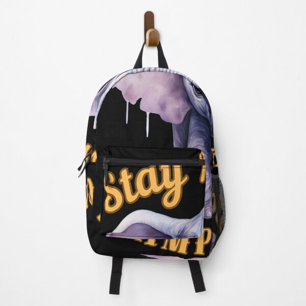 Item preview, Stay Humble, Stampede On. watercolor elephant designed and sold by ElephantVibes.