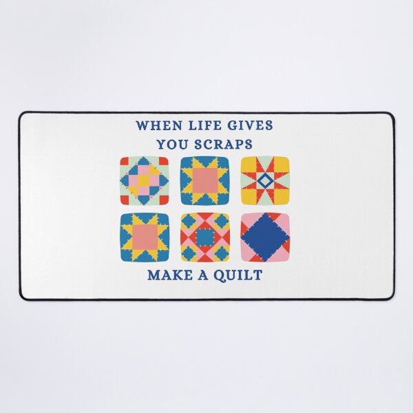 Item preview, When Life Gives You Scraps, Make a Quilt - Funny Quilter designed and sold by Wiss2Arts.