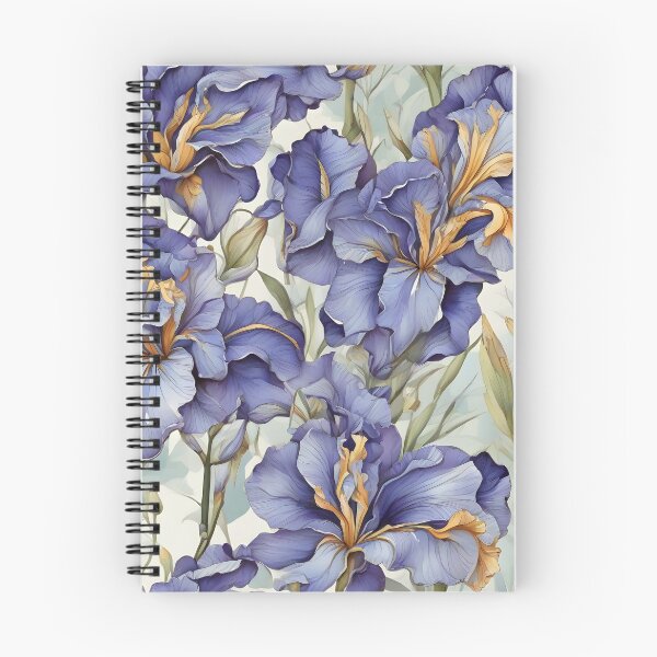 Aperçu de l'œuvre Modèle de fleurs d'iris créée et vendue par HOMETOWN86.