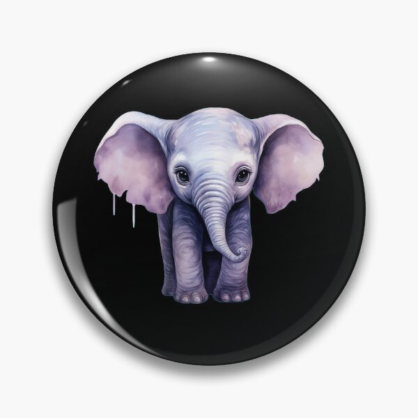 Item preview, Tiny Elephant designed and sold by ElephantVibes.