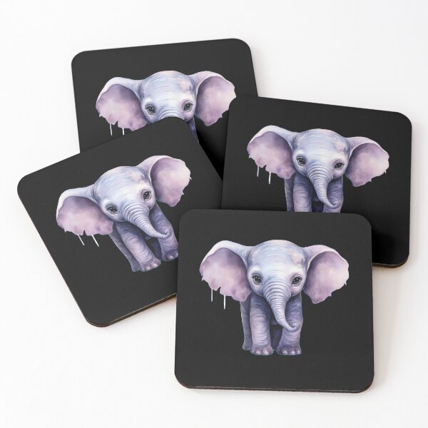 Item preview, Tiny Elephant designed and sold by ElephantVibes.