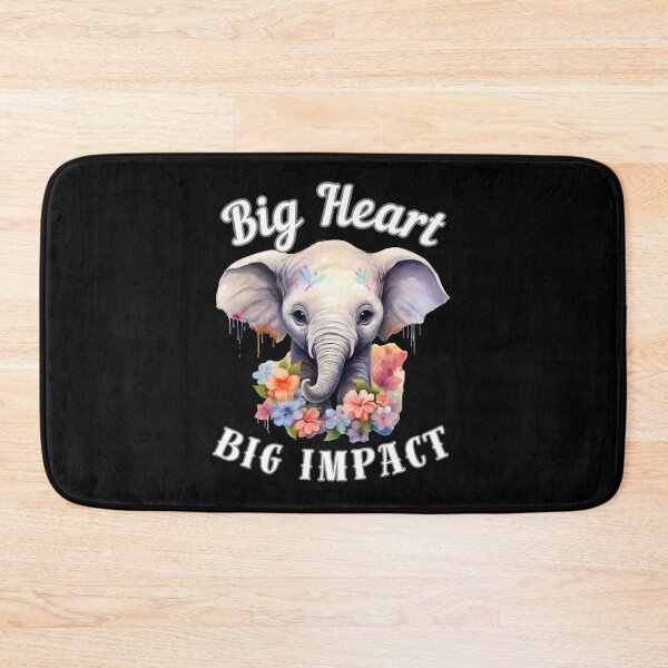 Item preview, Big Heart, Big Impact designed and sold by ElephantVibes.