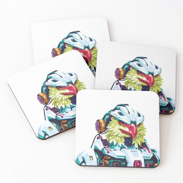 Item preview, robotic eagle art designed and sold by Enthok.