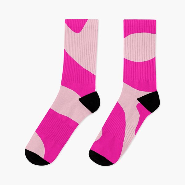 Item preview, Hot Pink Abstract Organic Forms Retro Aesthetic Pattern designed and sold by kierkegaard.