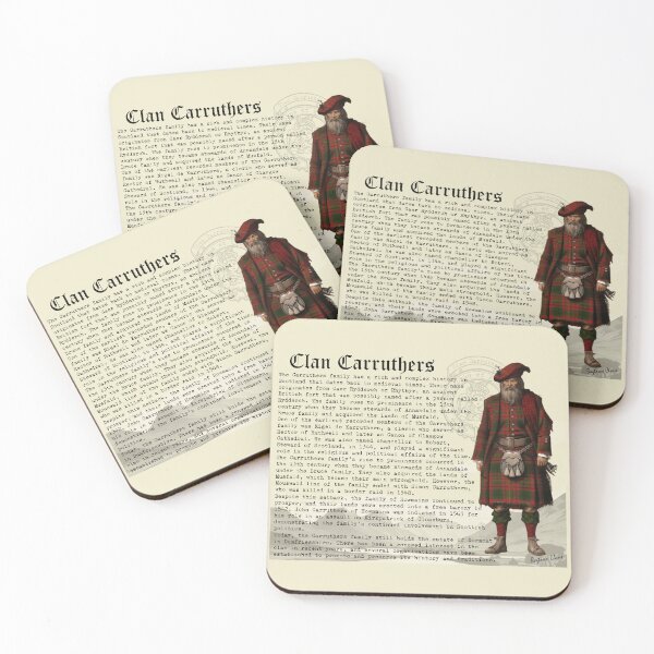 Item preview, Clan Carruthers Scottish History  designed and sold by BagTown Clans.