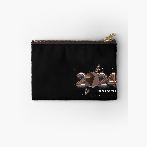 Item preview, 2024 Happy New Year Celebration Typography Design - Festive Holiday Art designed and sold by Gayan-Art.