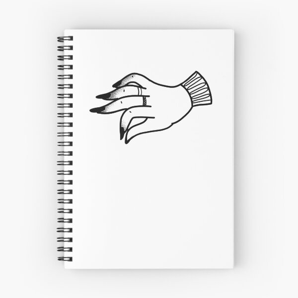 Item preview, Flash Tattoo boho hand with nails pinching designed and sold by jazzydevil.