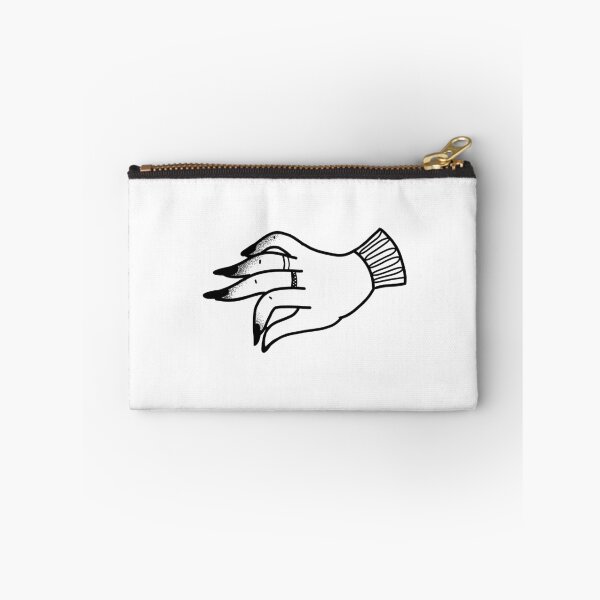 Item preview, Flash Tattoo boho hand with nails pinching designed and sold by jazzydevil.