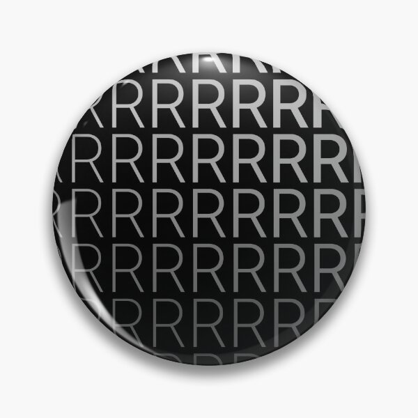 Item preview, "R" T-Shirt Typography Lettering Design Monogram designed and sold by poppiq.