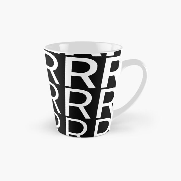 Item preview, "R" Oblique Style Typography Lettering Design Essential Monogram T-Shirt  designed and sold by poppiq.