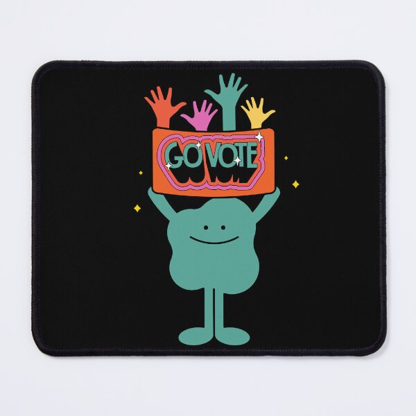 Item preview, Go VOTE -Black Background designed and sold by Trendi61.