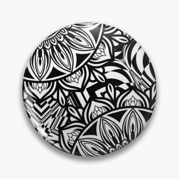 Item preview, Black and White Mandala and Patterns Adult Coloring designed and sold by AssortedWonders.