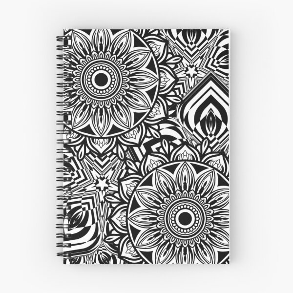 Item preview, Black and White Mandala and Patterns Adult Coloring designed and sold by AssortedWonders.