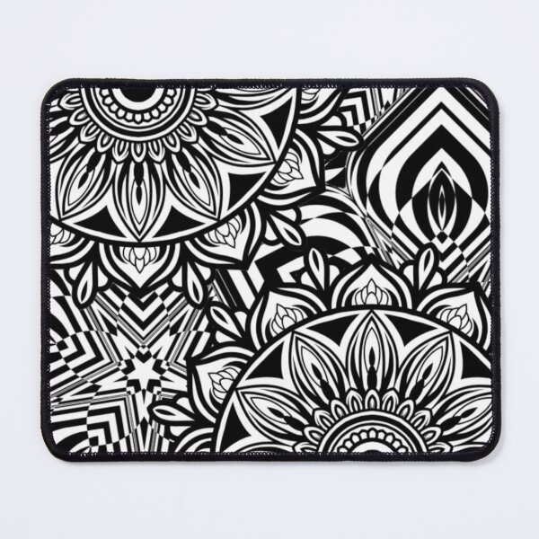 Item preview, Black and White Mandala and Patterns Adult Coloring designed and sold by AssortedWonders.