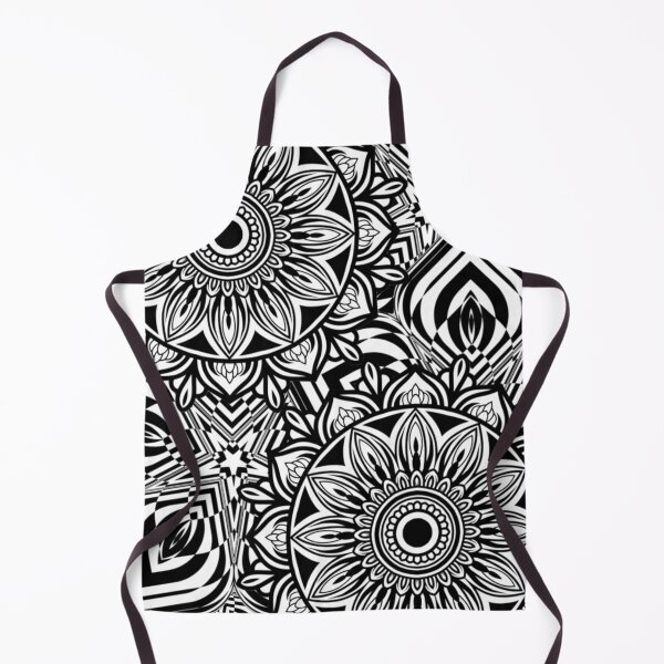 Item preview, Black and White Mandala and Patterns Adult Coloring designed and sold by AssortedWonders.