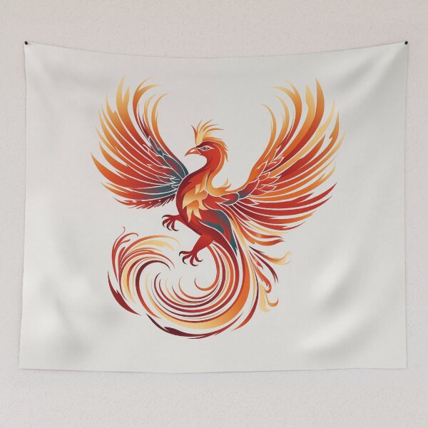 Item preview, Flying phoenix designed and sold by theresa7131.