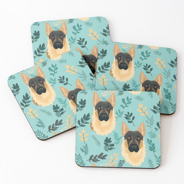 Item preview, Dogs 2 German Shepherd 16 designed and sold by DigitalPatternx.