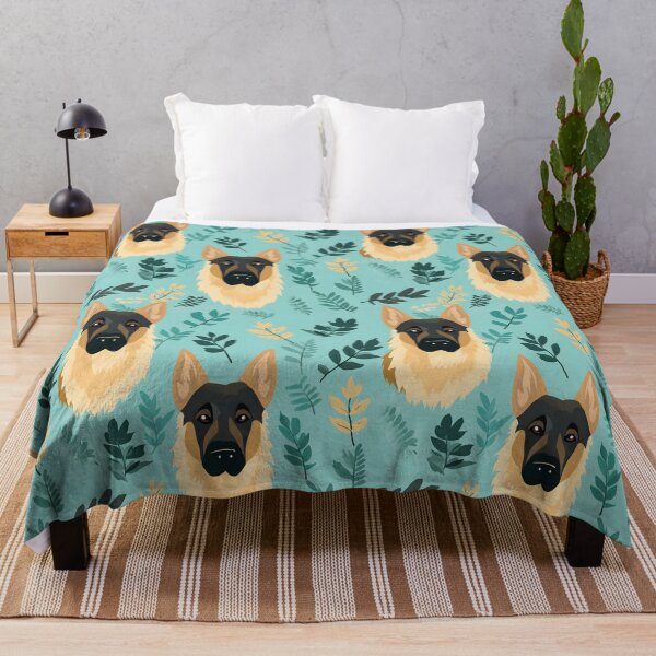 Item preview, Dogs 2 German Shepherd 16 designed and sold by DigitalPatternx.