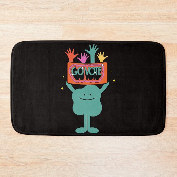 Item preview, Go VOTE -Black Background  designed and sold by Trendi61.
