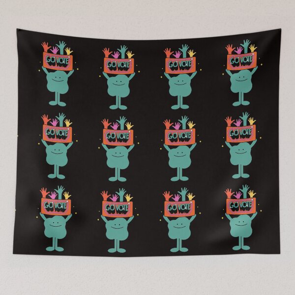 Item preview, Go VOTE -Black Background  designed and sold by Trendi61.