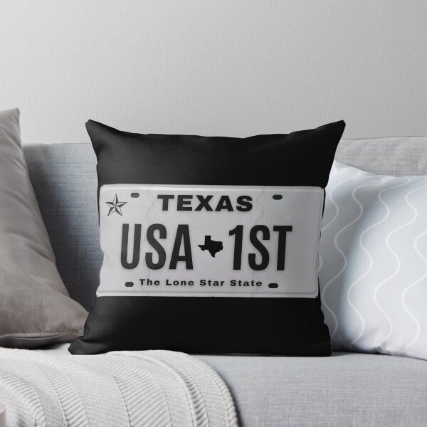 Item preview, USA 1ST Texas Vanity Plate designed and sold by GFamilyC.