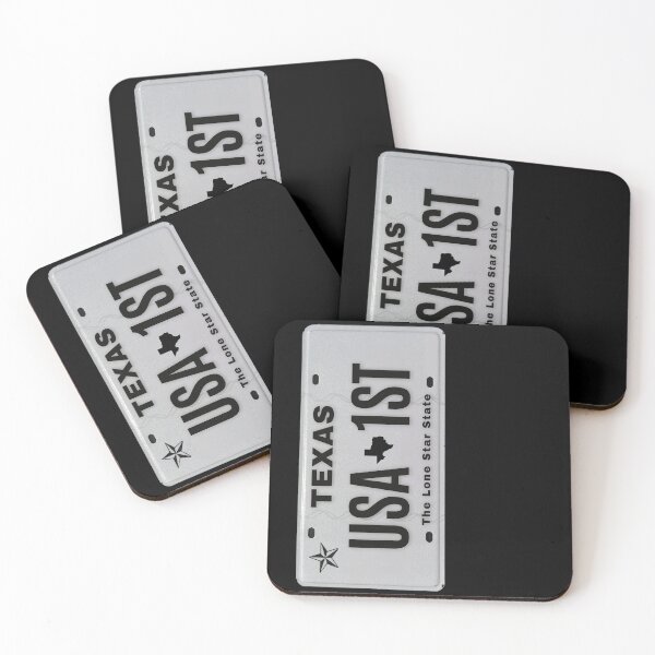 Item preview, USA 1ST Texas Vanity Plate SW designed and sold by GFamilyC.