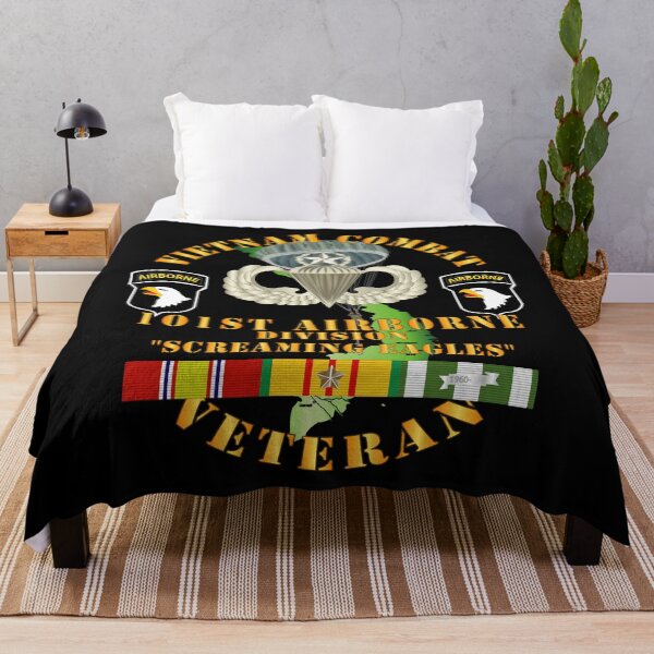 Item preview, Army - Vietnam Combat Veteran w 101st Airborne Div w JM - V1 X 300 designed and sold by Military Insignia Products.