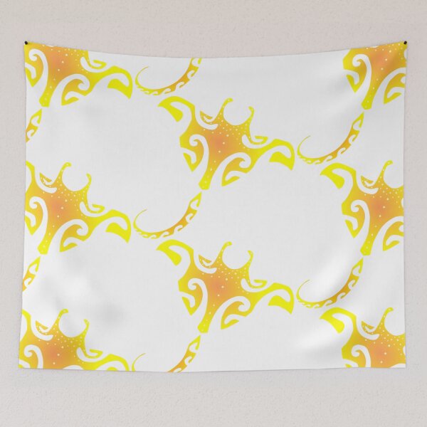Item preview, FAFAPITI - manta ray (Sunset) designed and sold by Nesian-Tahiti.