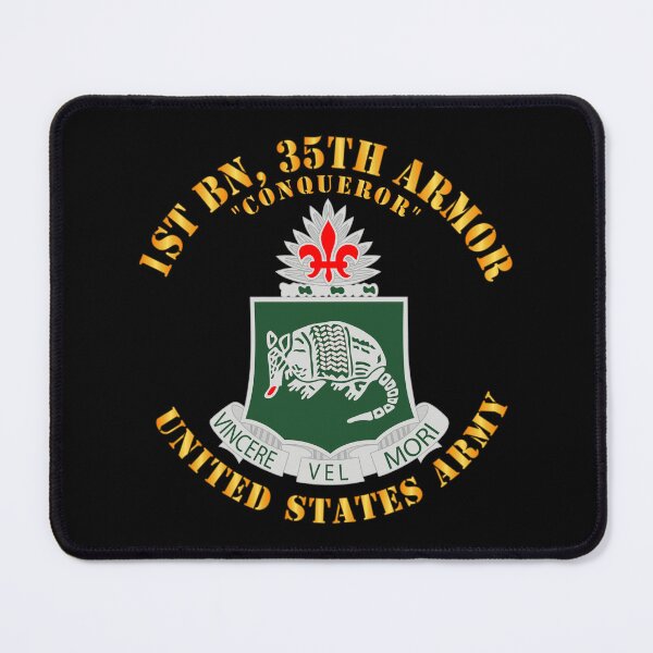 Item preview, Army - 1st Bn, 35th Armor - Conqueror - DUI - V1 X 300 designed and sold by Military Insignia Products.