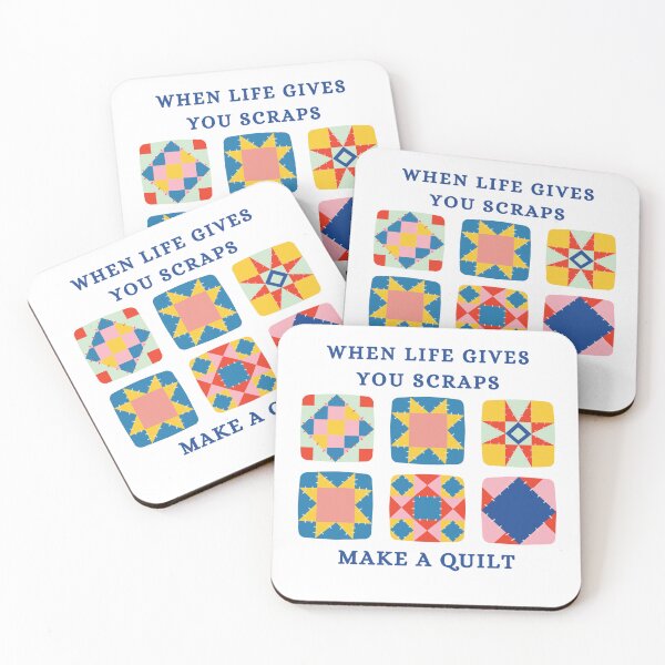 Item preview, When Life Gives You Scraps, Make a Quilt - Funny Quilter designed and sold by Wiss2Arts.